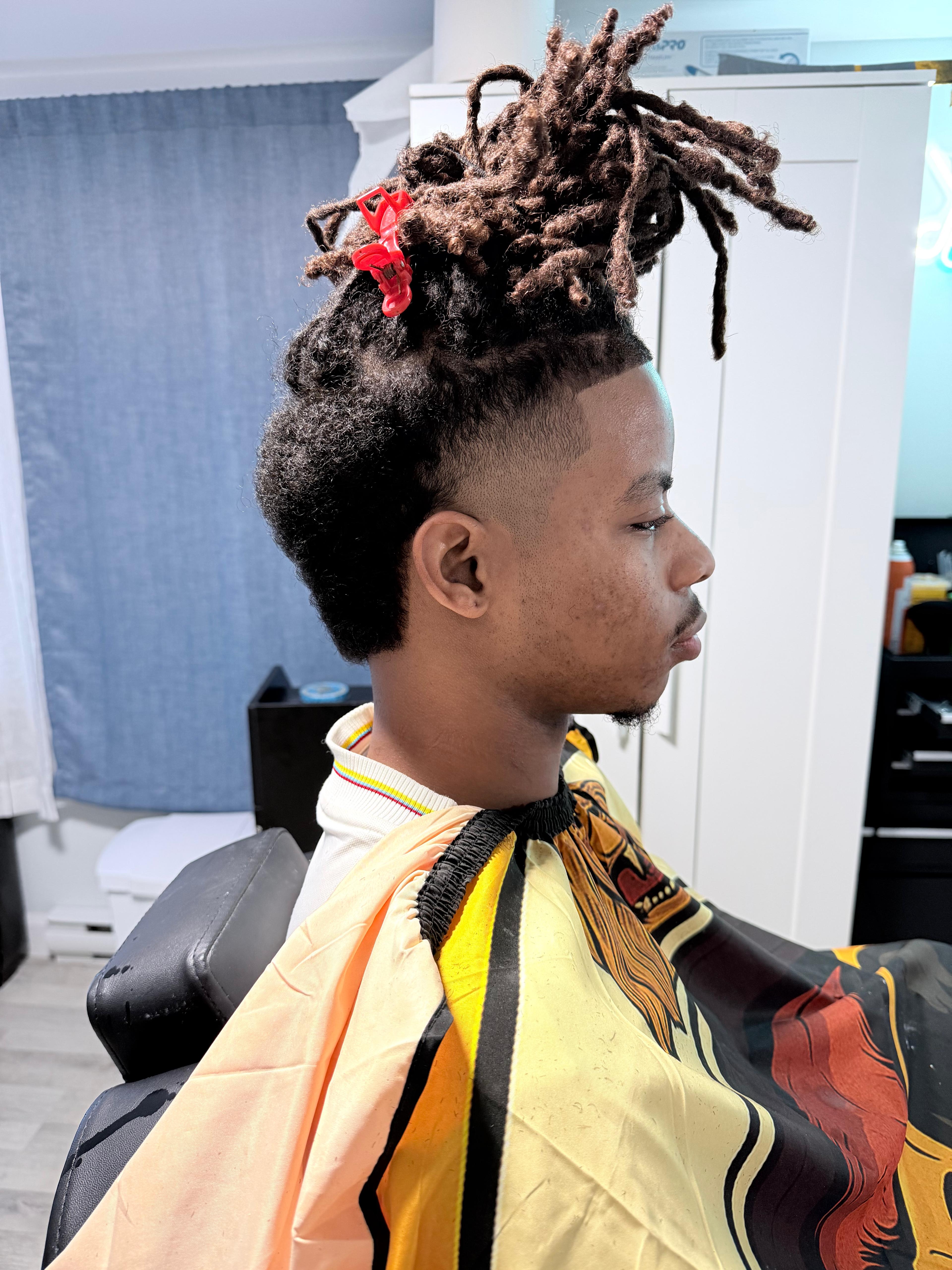 Dreads fade — Studio ISM Gatineau